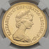 イギリス 1984年 エリザベス2世 5ポンド金貨 PF69UCAM:4235808-021